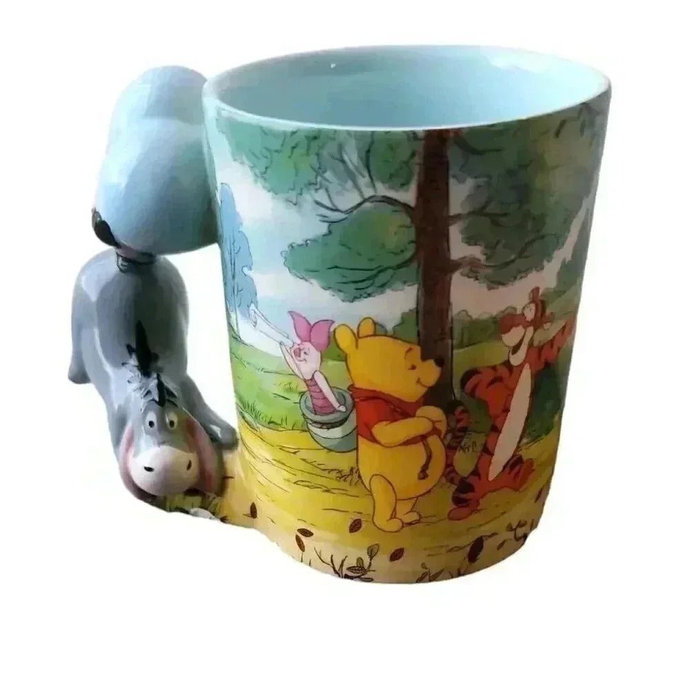 Disney Parks Winnie the Pooh Eeyore and Friends Coffee Mug